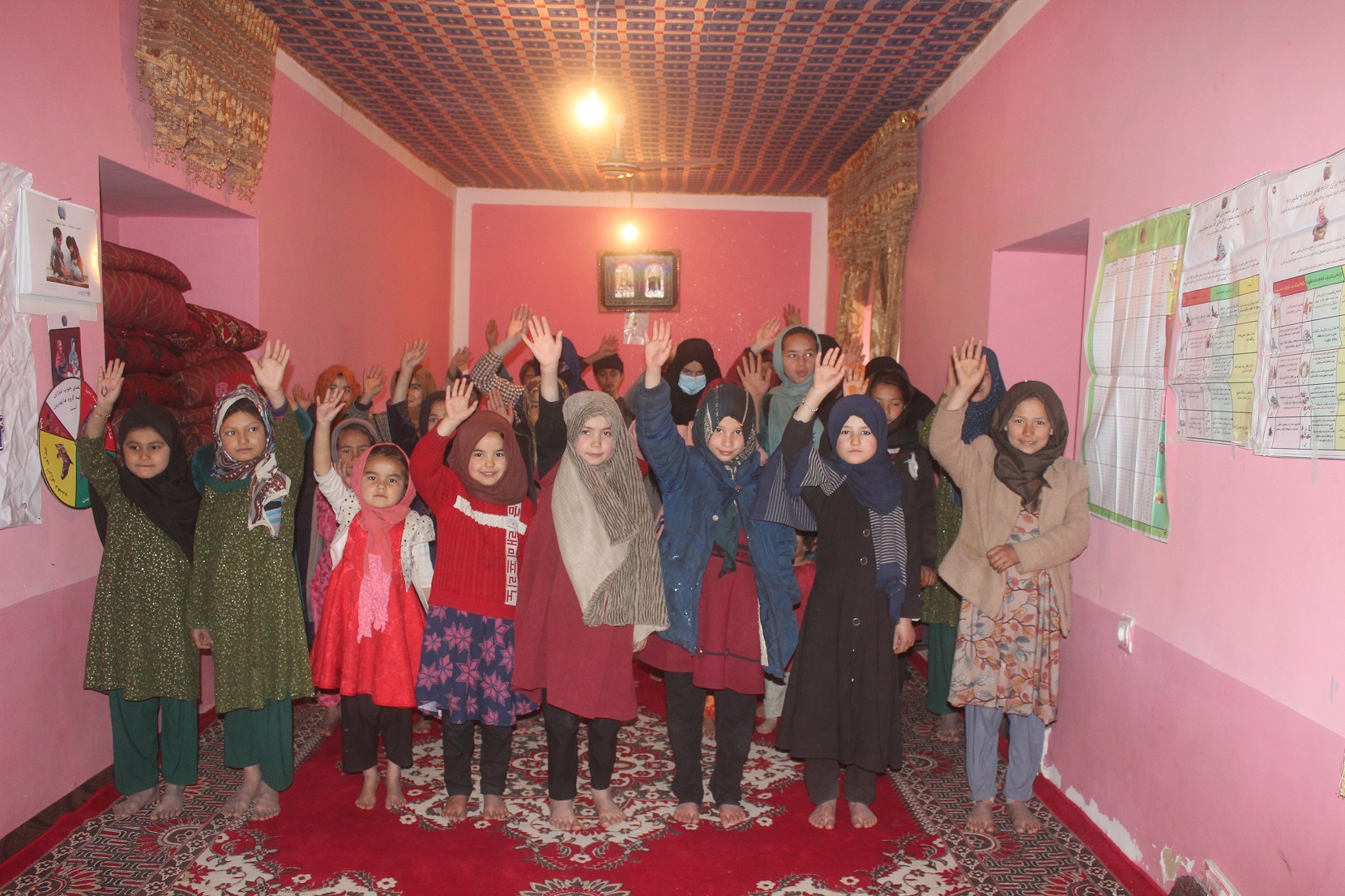 Community education centers welcome out-of-school children